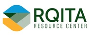 RQITA Resource Center Logo, blue, greens, and yellow in an octagon-like shape 