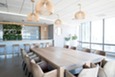 Empty dining table
