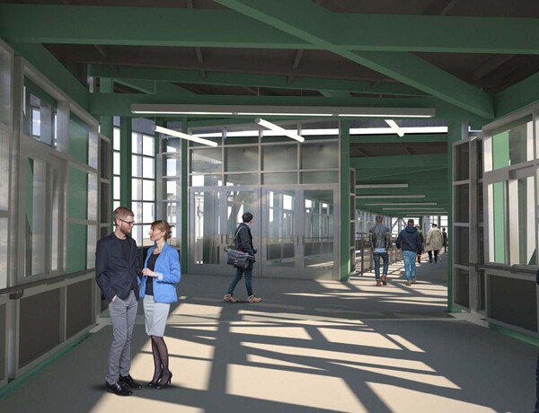 What passengers can expect when the new walkway opens