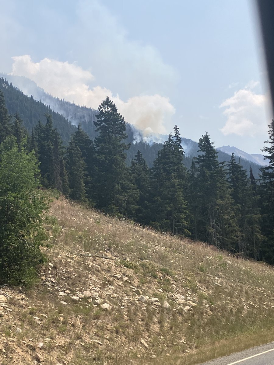 Easy Wildfire, SR 20 North Cascades Hwy