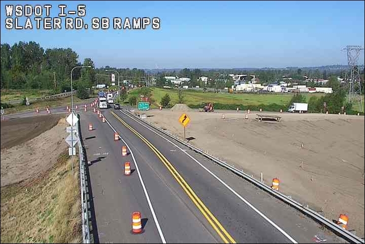 I-5 Slater Roundabout removal