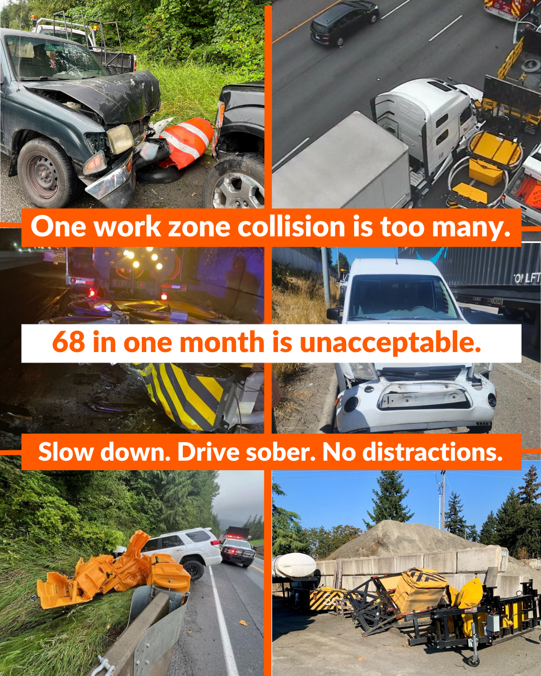 work zone collisions