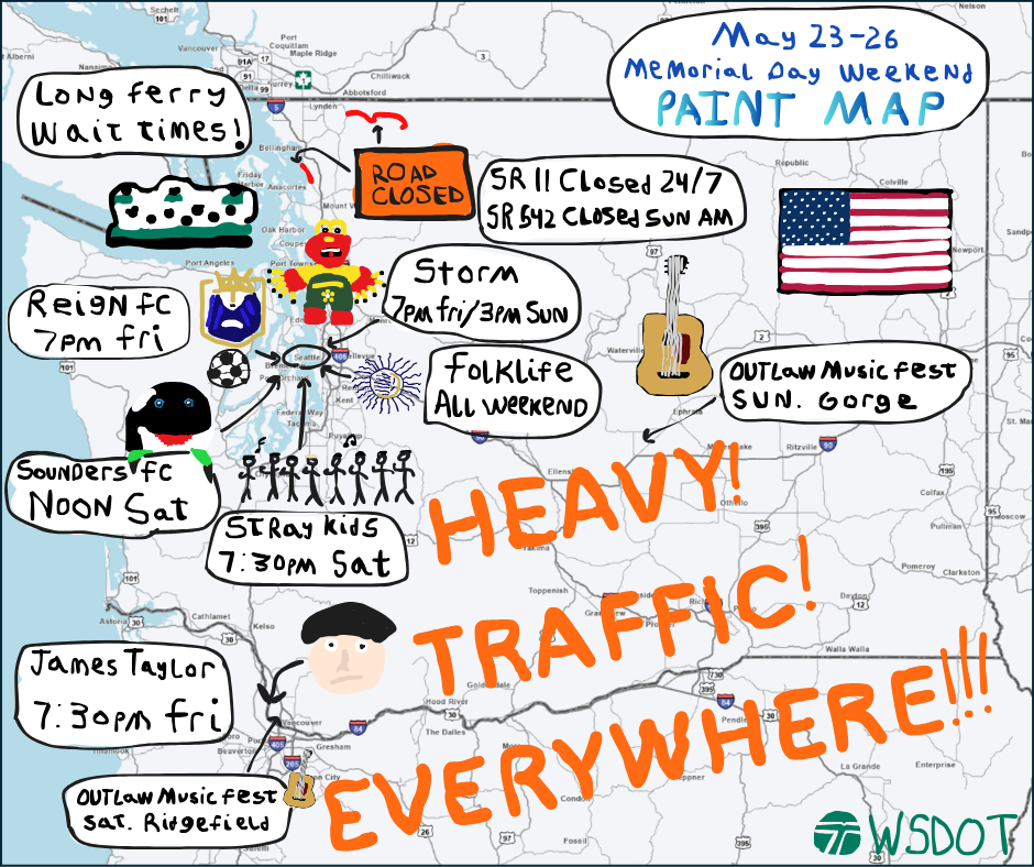 Paint maps memorial day 2025