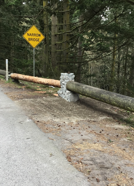 SR 20 Deception Pass Bridge Historic Guardrail 
