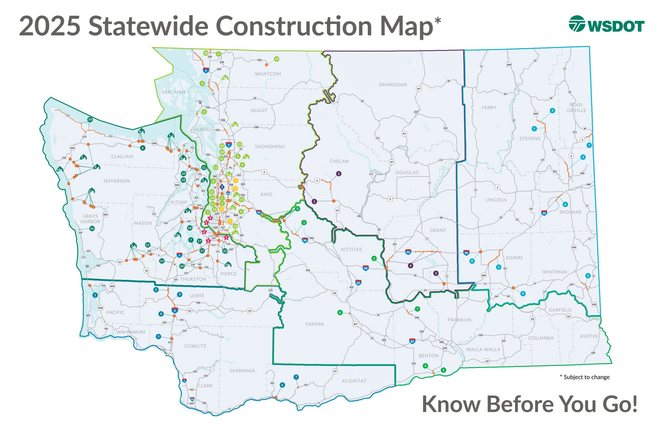 2025 Statewide Construction Map