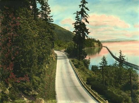 Historic photos of SR 11/Chuckanut Drive