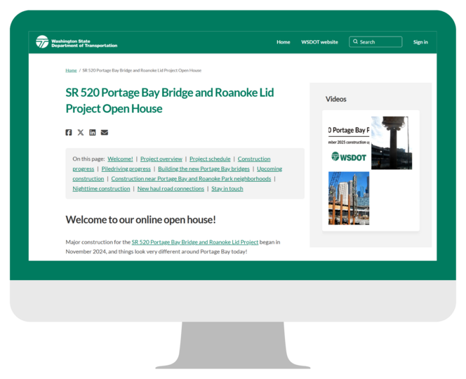 PBB online open house graphic