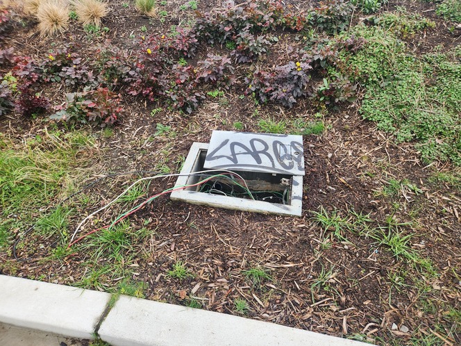 wire theft photo in montlake