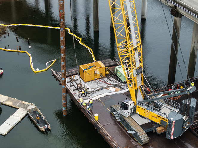 Piledriving prep taken on March 18