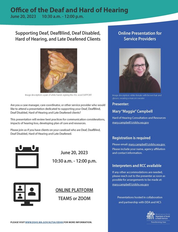 ODHH Online Presentation for Service Provers 