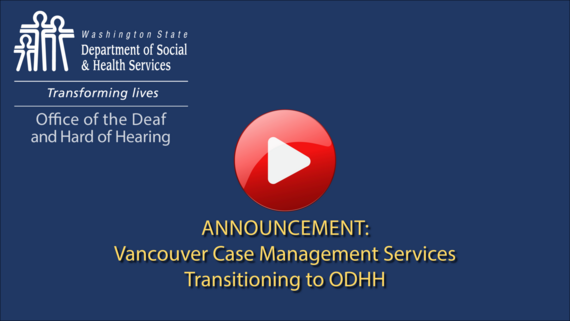 Case Management Services Transition Update