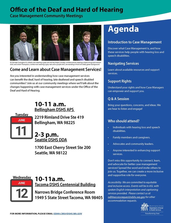 Case Management Town Hall