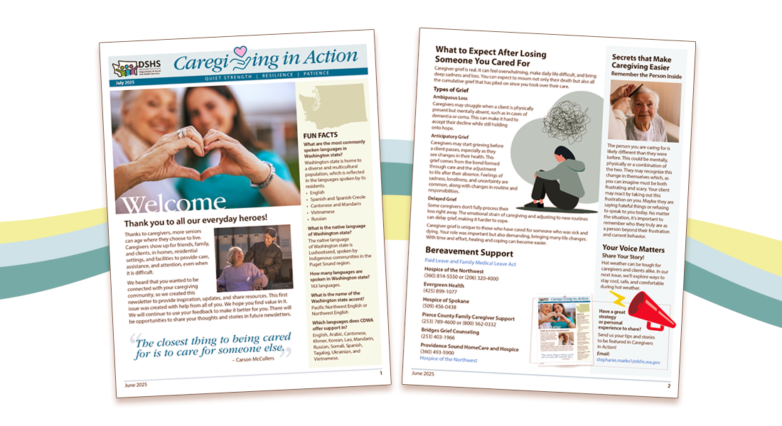 Cargiving in Action Newsletter