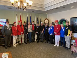 regional VFW tour at the Spokane Veterans Home