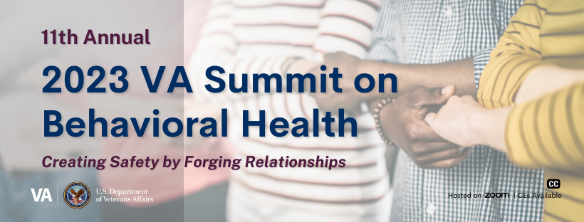 VA Behavioral Health Summit Banner