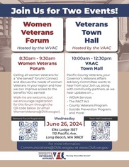 Town hall flyer