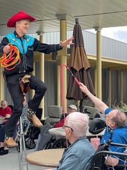 Leapin Louie At Walla WAlla Veterans Home