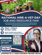 Yes Vets Hire A Vet Flyer