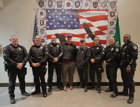 Liberty Lake Police Department Veterans members