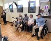 Film Crew at Washington Veterans Home