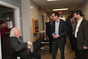 Governor Ferguson meets with Spokane Veterans Home residents and staff