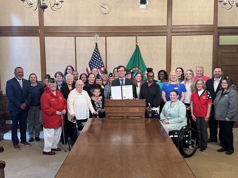 Women Veterans Day Proclamation Signing with Governor Ferguson