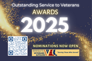 Outstanding Service to Veterans Awards Graphic