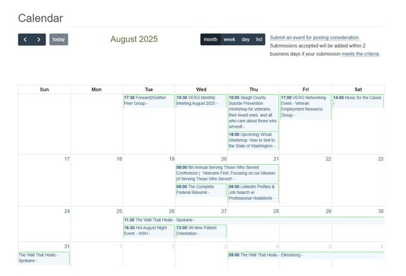 AUG CALENDAR