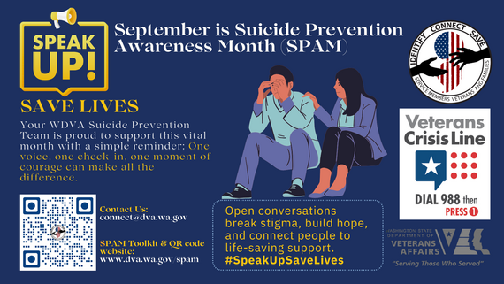 Suicide Prevention Awareness Month Header Image