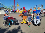 WSH REsidents at the fair