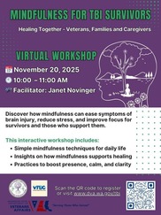 Mindfulness for TBI Survivors Flyer