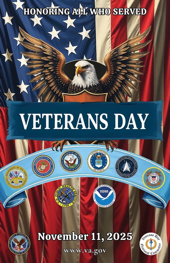 2025 Veterans Day Poster