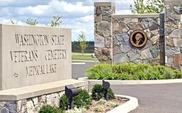 WA State Veterans Cemetery Entrance