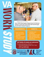 Build Experience and Serve Veterans with WDVA Work-Study
