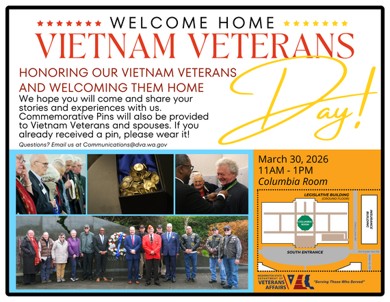 Welcome Home Vietnam Veterans Day Event