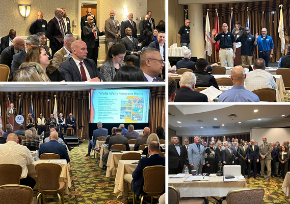 WDVA updates for David Puente - NASDVA photo collage