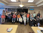 Student visit takes place at Spokane Veterans Home