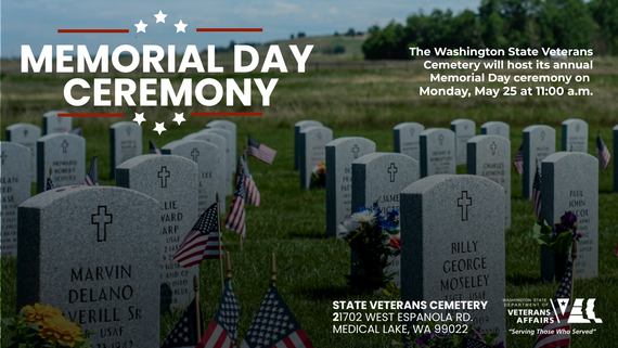 Memorial Day at Washington Veterans Cemetery