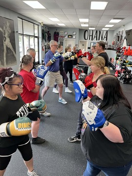 Boxing at Washington Veterans Home