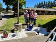 Country Gardeners Blue Star Marker Site Beautification Project  