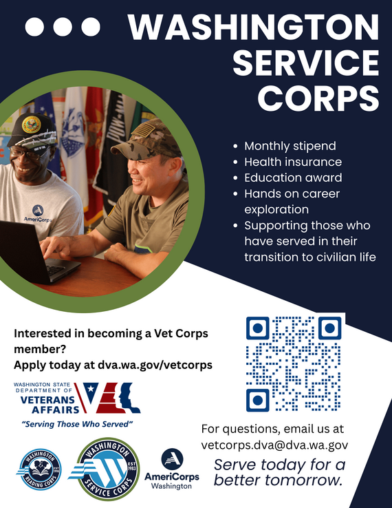 Washington Service Corps Recruitment Flyer