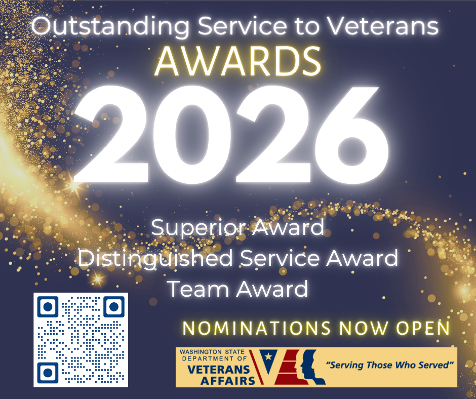 Outstanding Service to Veterans Awards - Now Accepting Nominations