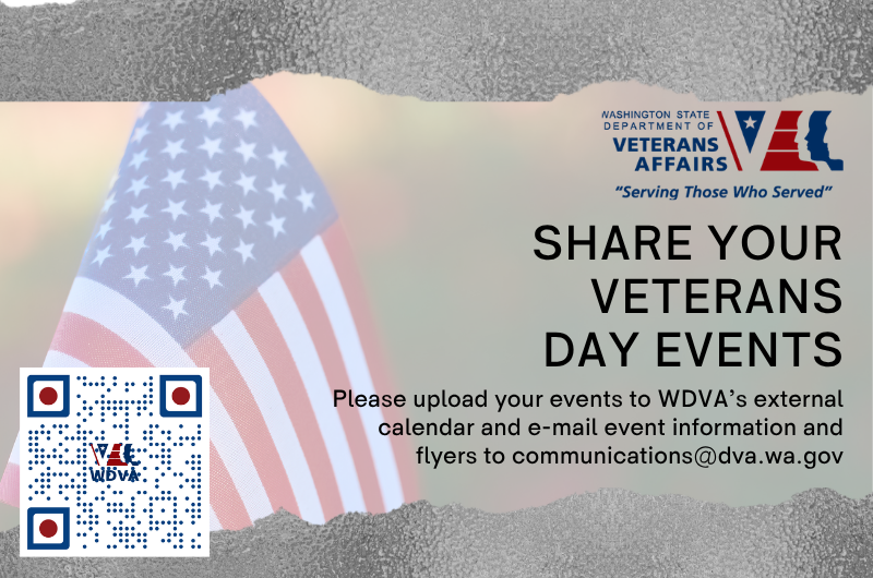 Share Your Veterans Day Events