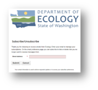 Dept. of Ecology