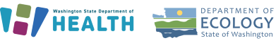 Department of Health and Ecology logos