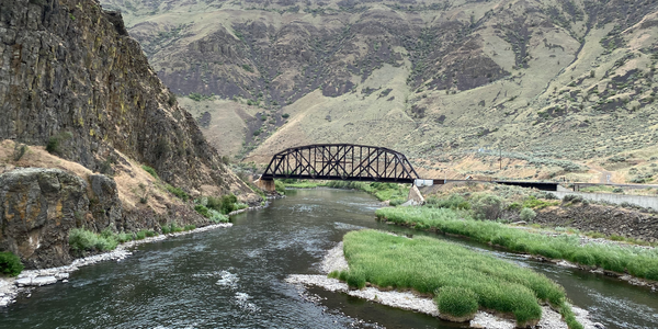 Bridge over river