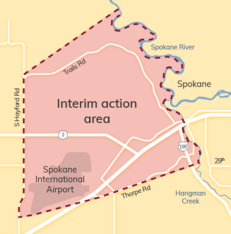 Airport interim action area
