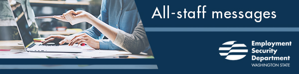 ESD All-staff message