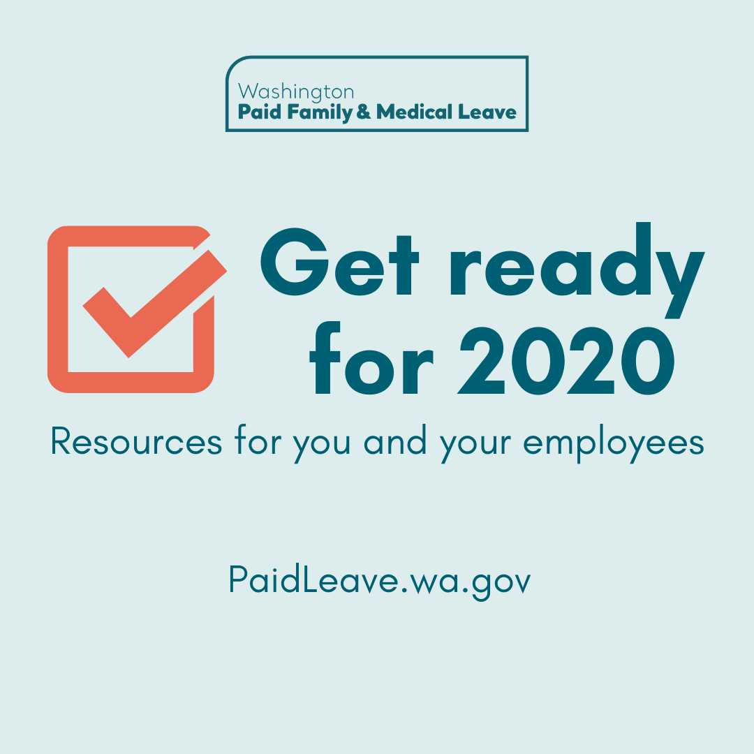Image depicts a checkmark and the words "Get ready for 2020"