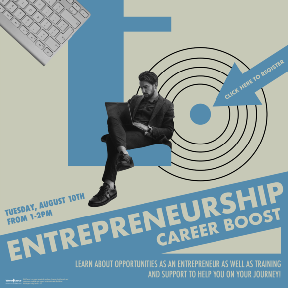 Entrepreneurship career boost flyer